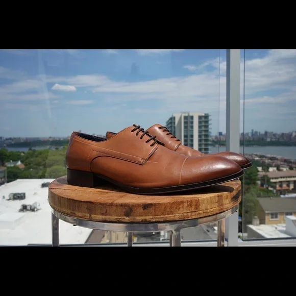 Zara | Shoes | Zara Man Light Brown Dress Shoes Size | Poshmark display picture 1
